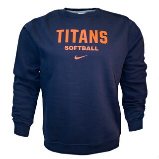 Nike Titan Softball Crew - Navy